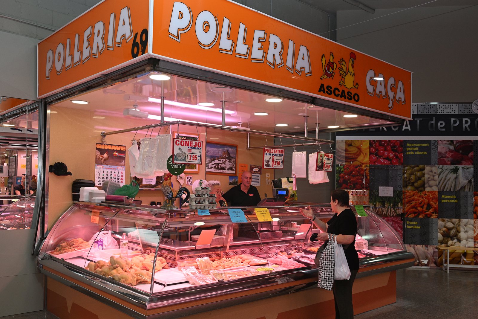 Polleria, Caça i Ous Ascaso